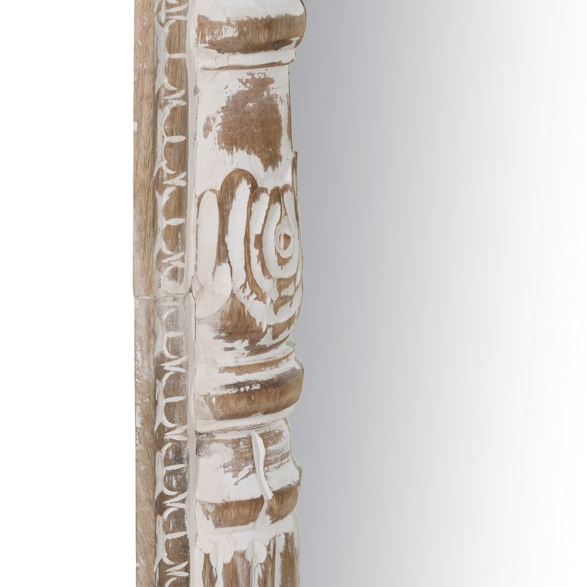 Dressing Mirror White Natural Vertical 76 x 7 x 176,5 cm